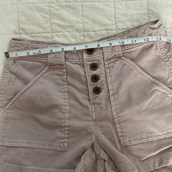 Alexa Chung for Madewell Pink Button Front Shorts - Picture 8 of 9